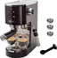 KRUPS Virtuoso+, Cafetera Espresso bomba, Boquiella Vapor Dual, 15 Bares, Sistema Thermoblock, XP444G