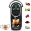 Magician1 Mini 5en1 Cafetera Capsulas para Nespresso Original, Dolce Gusto, Lavazza A Modo Mio, ESE 44 y Cafe Molido